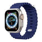 Soft-Touch Ocean Silicone Sport Band for Apple Watch