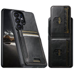 Samsung Galaxy S26 Ultra Leather Wallet Case with Vertical Card Slots
