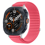 Breathable Ribbed Nylon Watch Strap for Samsung Galaxy Watch Ultra 2