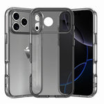 Transparent Camera Lens Protection Case with Raised Bezel Ring for iPhone 18 Series