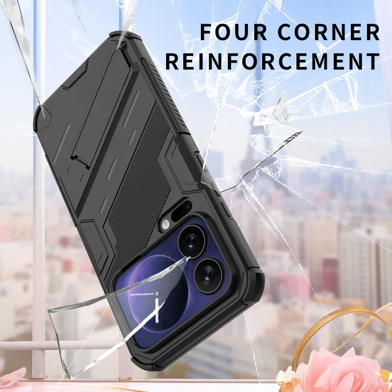 Punk Armor Protective Case for Xiaomi 17 Series