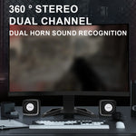 Lenovo Earzer A200 Compact Dual Channel Loudspeaker with LED Ambient Light