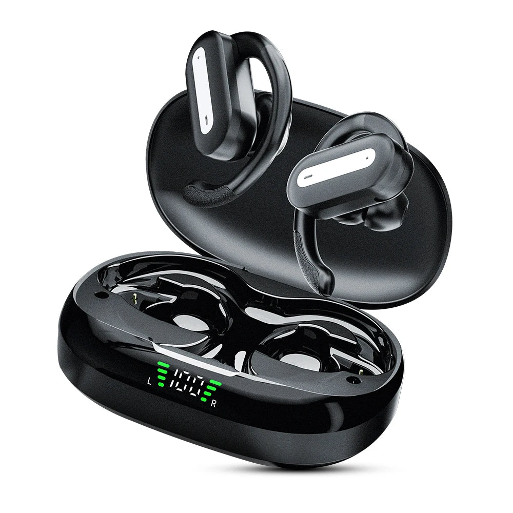Mpow SP36 TWS Bluetooth 5.4 Sports Earphones with Earhook