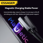 Essager 140W USB-C to MagSafe 3 Magnetic Charging Cable