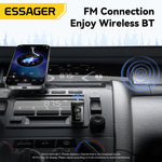 Essager FM Bluetooth Car Adapter with Wireless Audio Receiver and Auto Mic