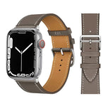 Premium Classic Leather Watch Strap for Apple Watch