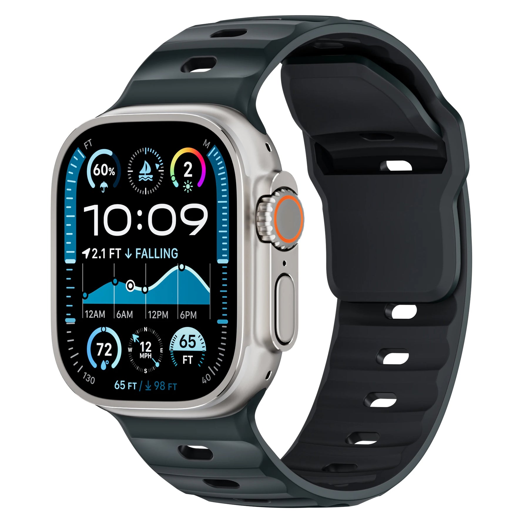 Premium Sport Silicone Strap for Apple Watch
