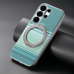 Shockproof Magnetic Gradient Case with 360° Rotating Stand for Samsung Galaxy S26 Series
