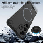 Anti-Slip Bumper Armor Magnetic Protective Case for Samsung Galaxy S26 Series