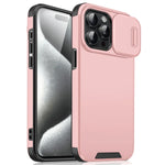 Heavy-Duty Shockproof Case with Sliding Camera Protector for iPhone 16 Series