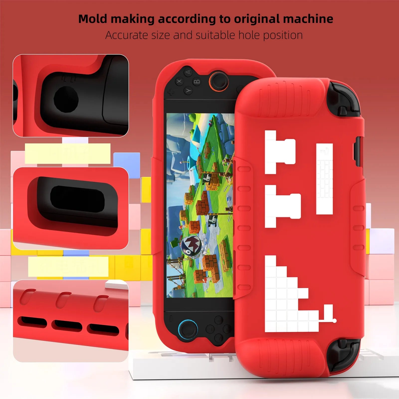 Shockproof Silicone Case for Nintendo Switch 2 (2025)