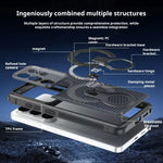 Heat Dissipation Magnetic Case with Adjustable Kickstand for Samsung Galaxy S26 Series
