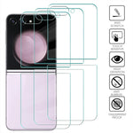 Samsung Galaxy Z Flip 7 Front & Back Tempered Glass Screen Protector
