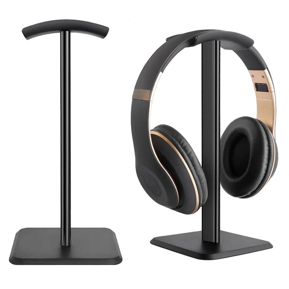 Flexible Padded Steel Headphone Stand
