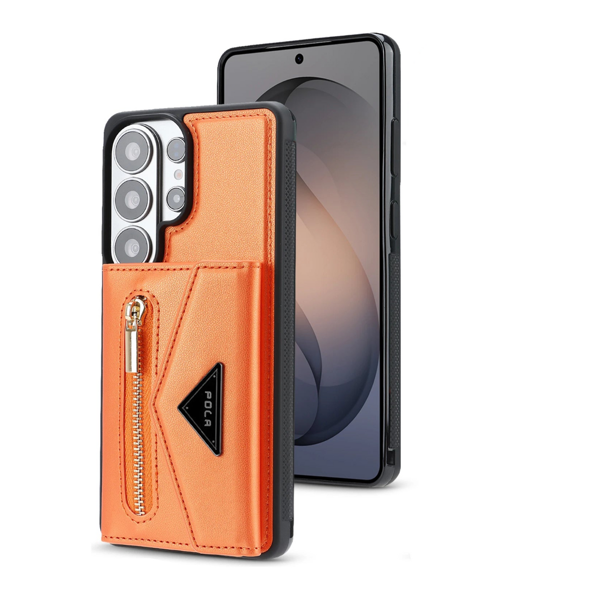 Detachable Magnetic Card Wallet Case with Shockproof Bumper for Samsung Galaxy S23 Ultra