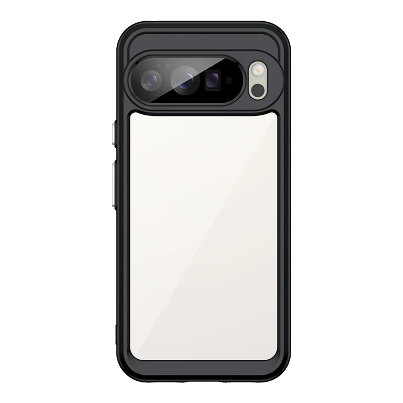 Google Pixel 10 Series Shockproof TPU + PC Clear Protective Case