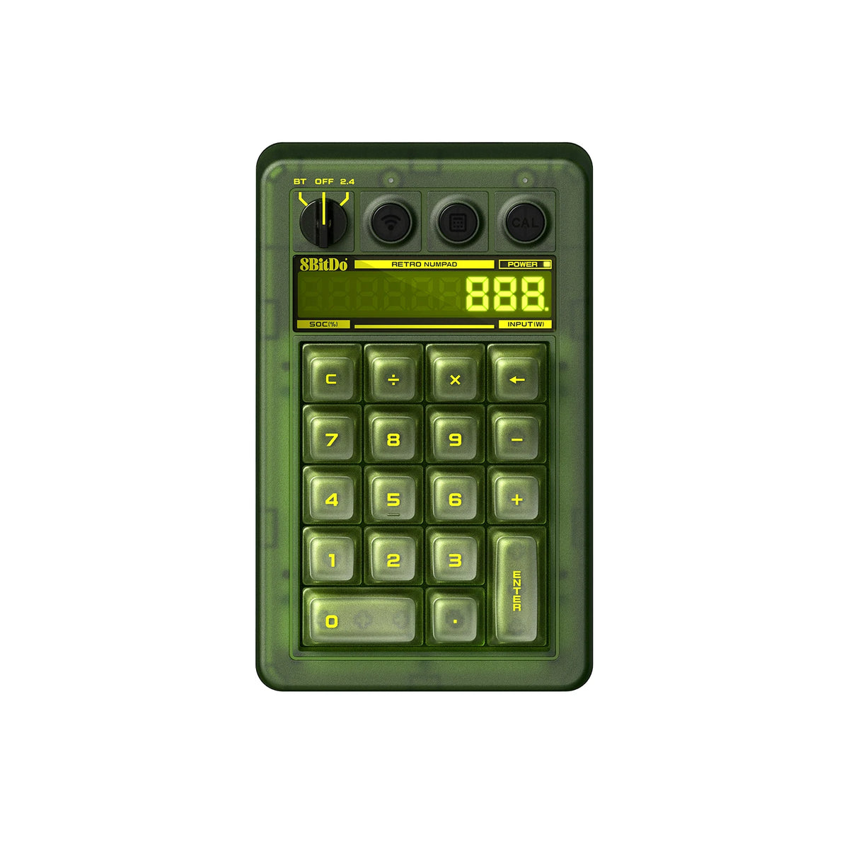 8BitDo 18-Key Dual-Mode Mechanical Numpad Calculator