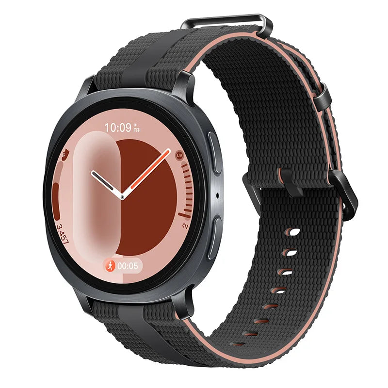 Textured Weave Sport Band with Pin-Buckle Fastening for Samsung Galaxy Watch Ultra 2