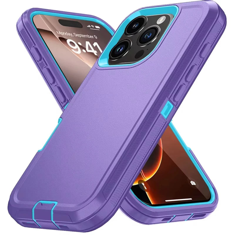 Armor Shockproof Defender Case for iPhone 16 Series