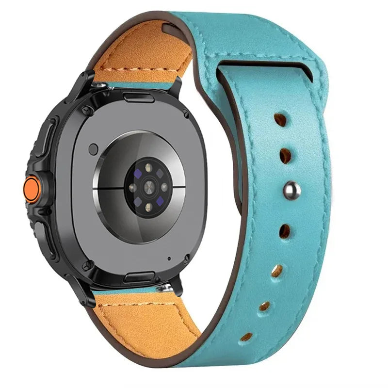Comfortable Leather Wrist Strap for Samsung Galaxy Watch Ultra (2025)