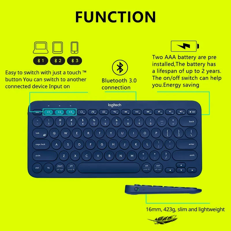 Logitech K380 Compact Bluetooth Keyboard