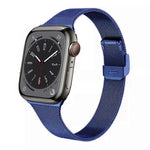 Slim Stainless Steel Milanese Band for Apple Watch