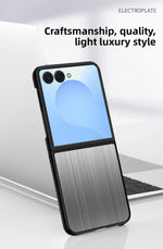 Premium Slim Metal Shell Protective Case for Samsung Galaxy Z Flip 7