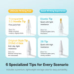 Baseus 6-Pack Pencil Nib Tips for Apple Pencil 1st & 2nd Gen