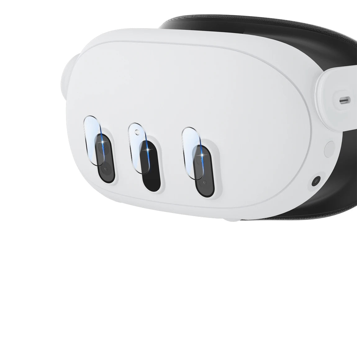 2-Pack Scratch-Resistant Lens Cover for Meta Quest 3 Camera
