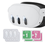 2-Pack Scratch-Resistant Lens Cover for Meta Quest 3 Camera