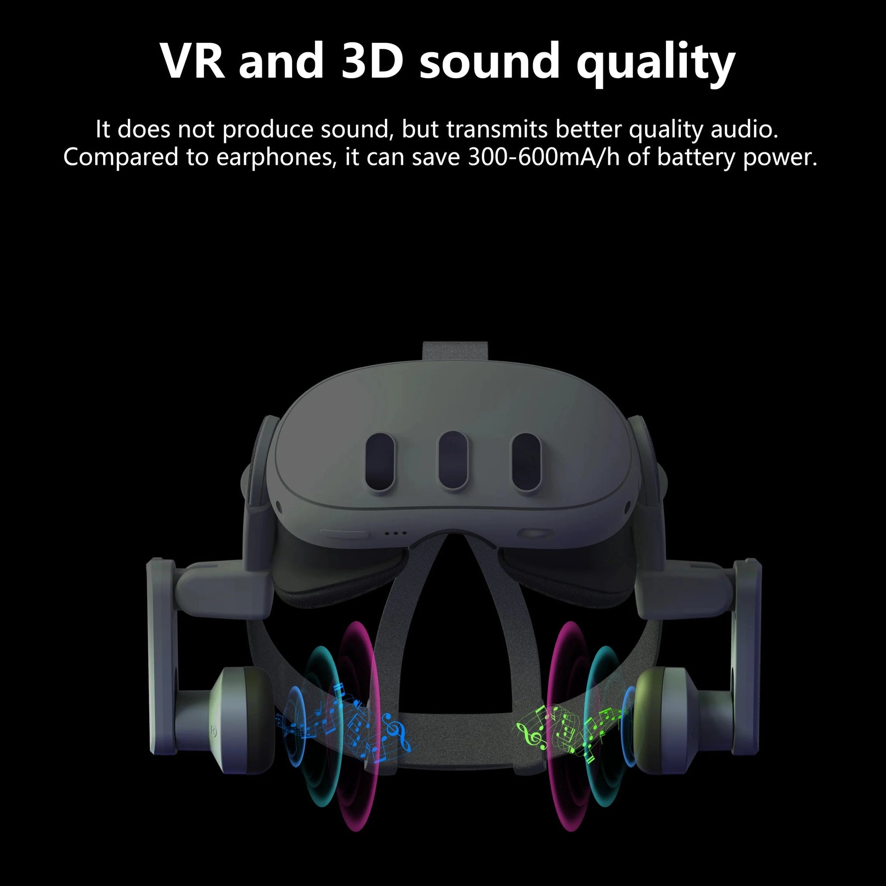 Adjustable Comfort Earmuffs for Meta Quest