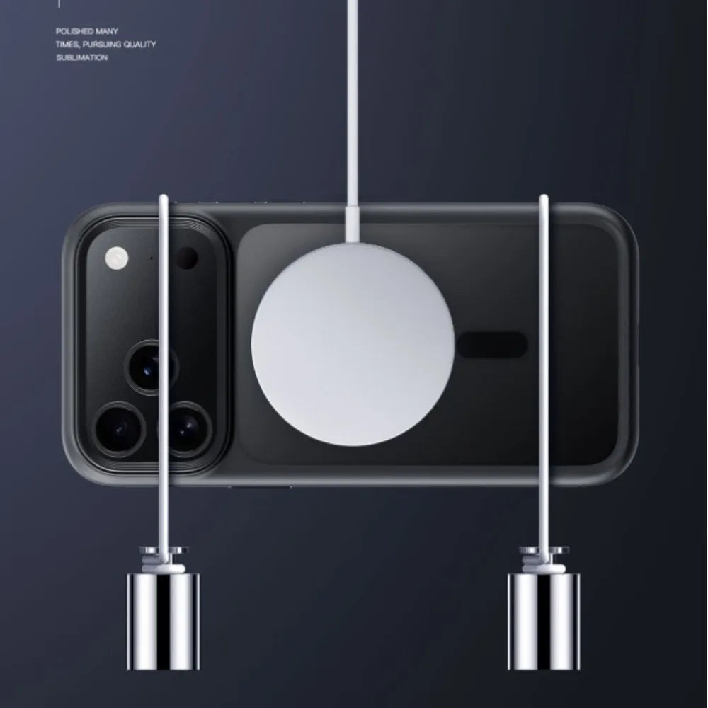 Luxury Matte MagSafe Shockproof Case for iPhone 17 Series