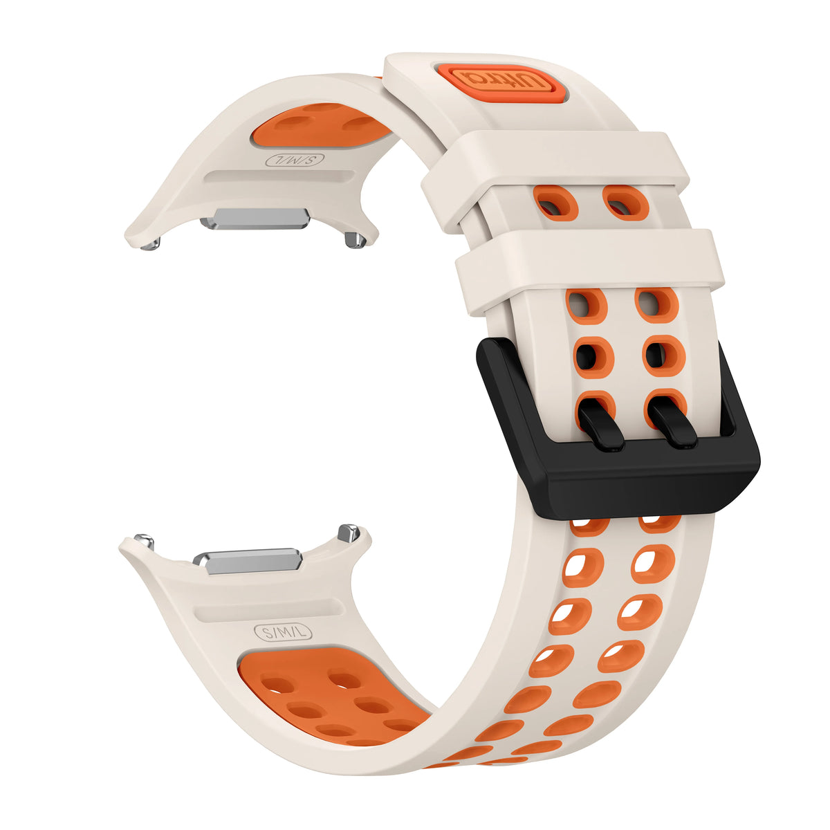 Breathable Perforated Silicone Sport Band for Samsung Galaxy Watch Ultra 2