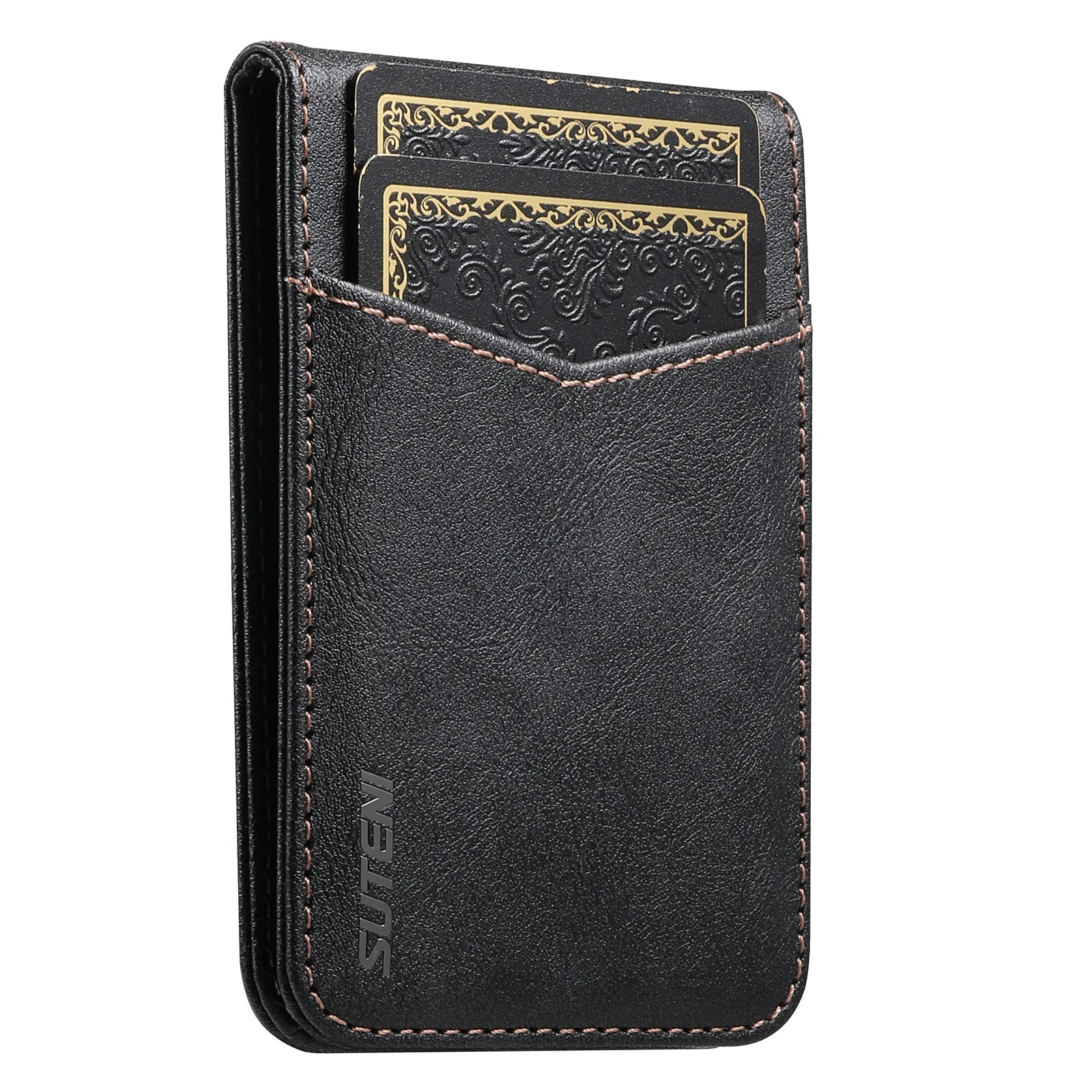 MagSafe Compatible Leather Wallet With Bottle Opener