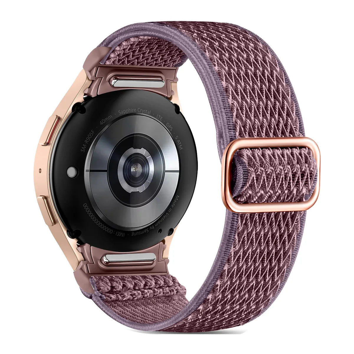 Elastic Nylon Wave Pattern Sport Band for Samsung Galaxy Watch 7