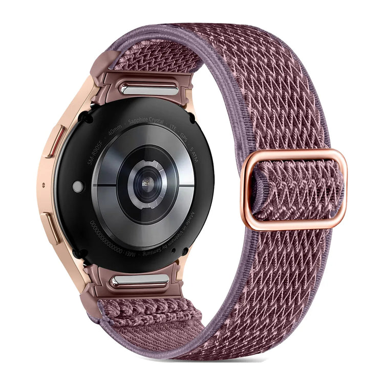 Elastic Nylon Wave Pattern Sport Band for Samsung Galaxy Watch 7