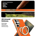 Lychee Pattern PU Leather Magnetic Case for Samsung Galaxy S26 Series