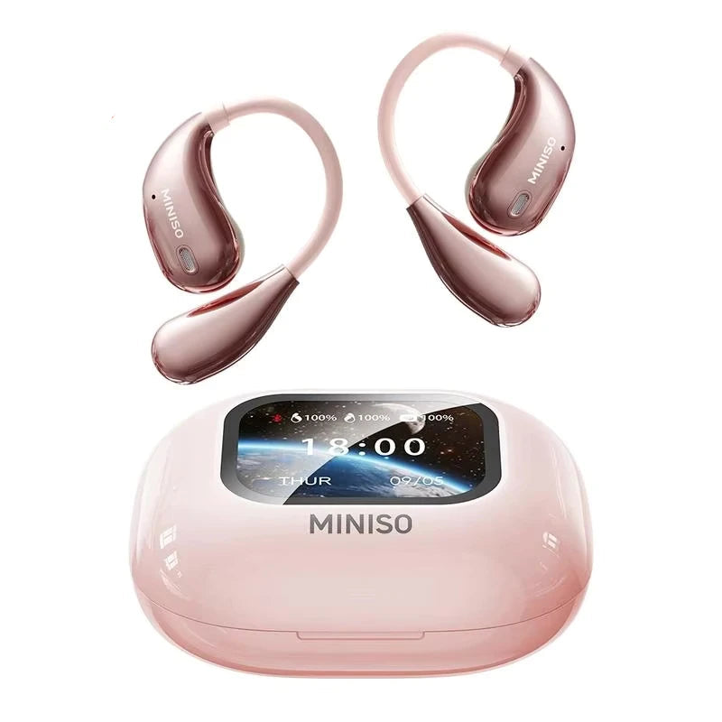 MINISO M95 Sports Open-Back Bluetooth Earphones with Touch Color Display