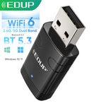 EDUP USB WiFi 6 Adapter with Bluetooth 5.3