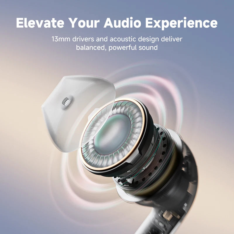 Edifier W200T Bluetooth 5.4 Semi-in-Ear Earbuds