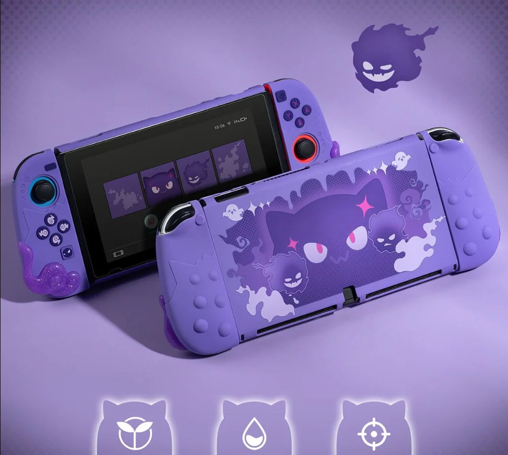 Purple Devil Ghost Case for Switch & OLED