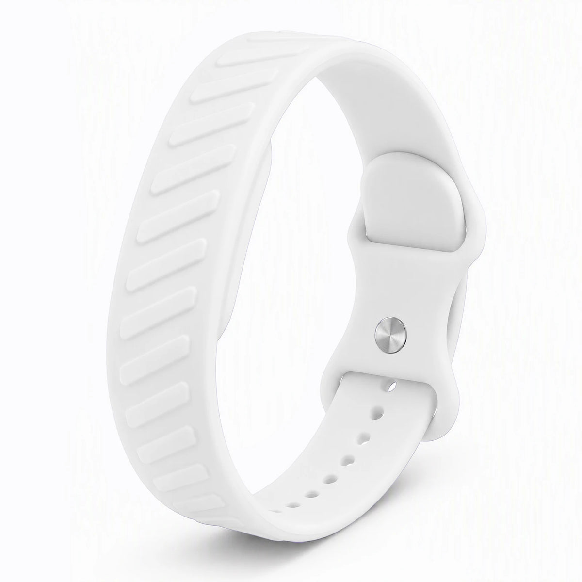 Textured Silicone Loop Strap with Adjustable Fit for Google Fitbit Air