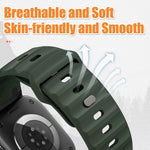 Premium Sport Silicone Strap for Apple Watch