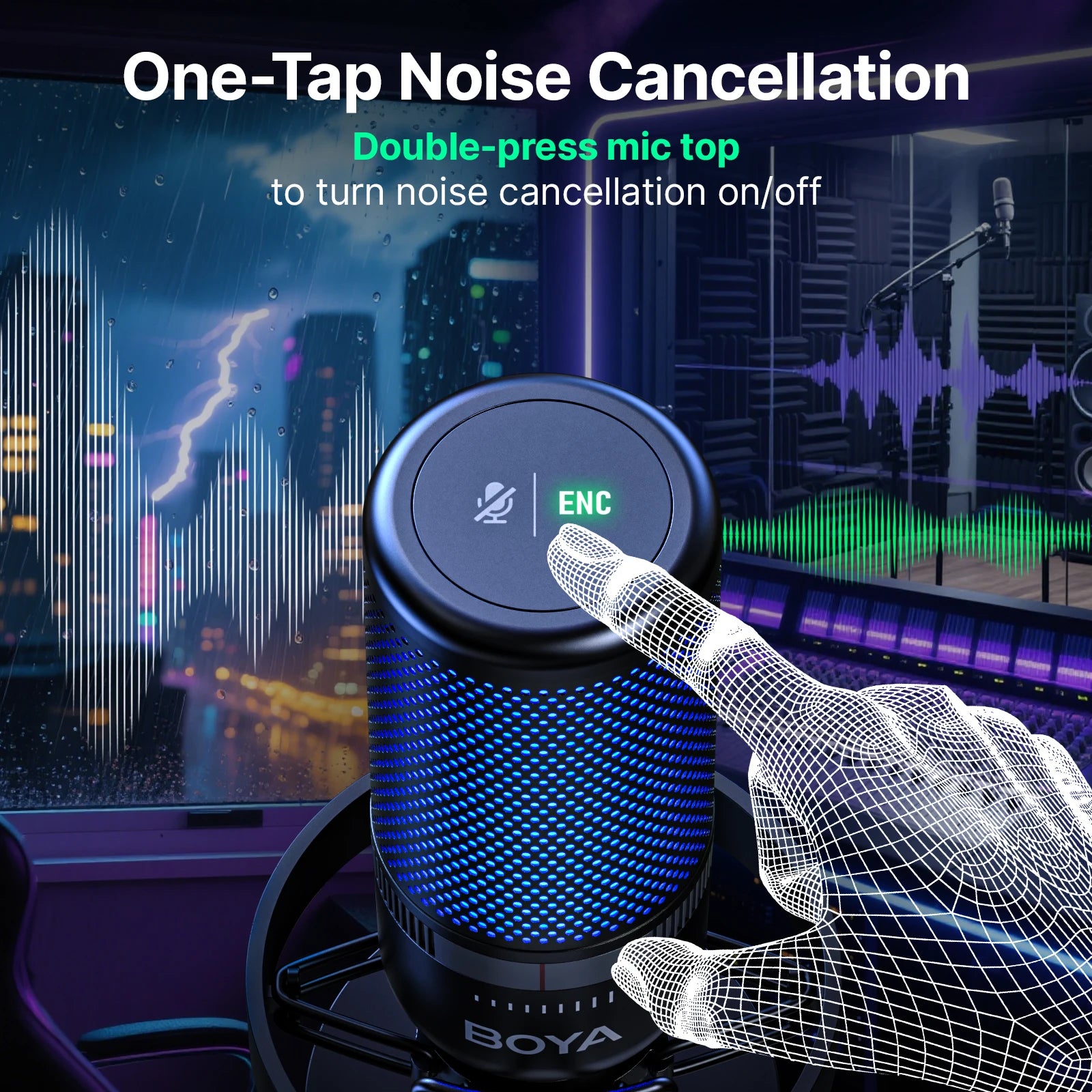 BOYA K3 USB Desktop Microphone