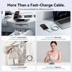 Vention 240W Magnetic USB-C to USB-C Cable