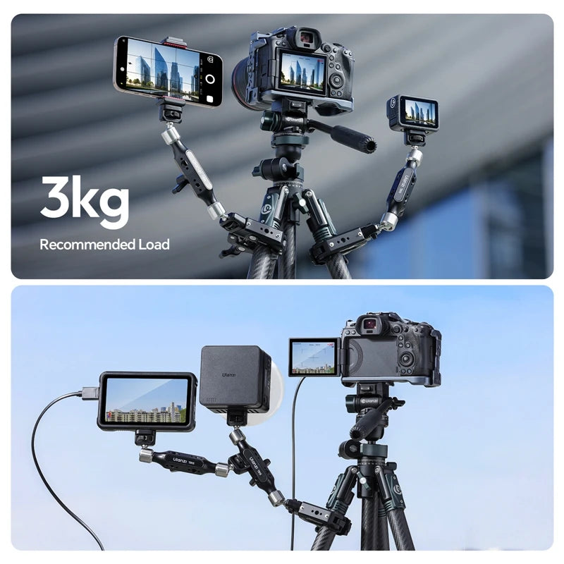 Ulanzi TB15 Suction Cup Mount with Double-Ended Magic Arm