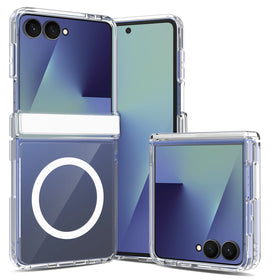 Anti-Yellowing Slim Magnetic Protective Case for Samsung Galaxy Z Flip 8