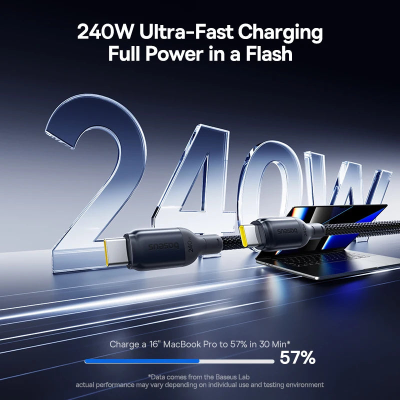 Baseus 240W USB-C Fast Charging Cable