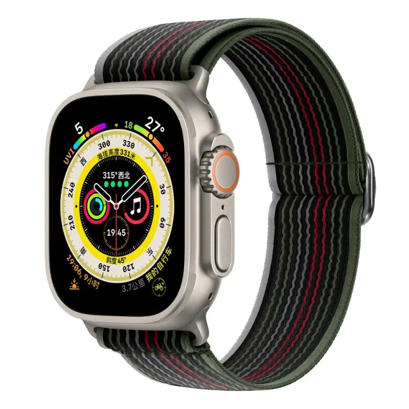 Comfort-Fit Nylon Wristband for Apple Watch