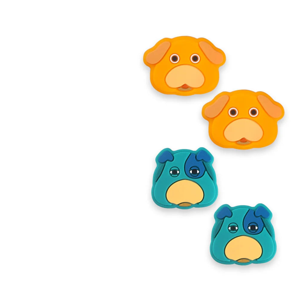 4-Pack Cute Silicone Thumb Grip Caps for Nintendo Switch 2